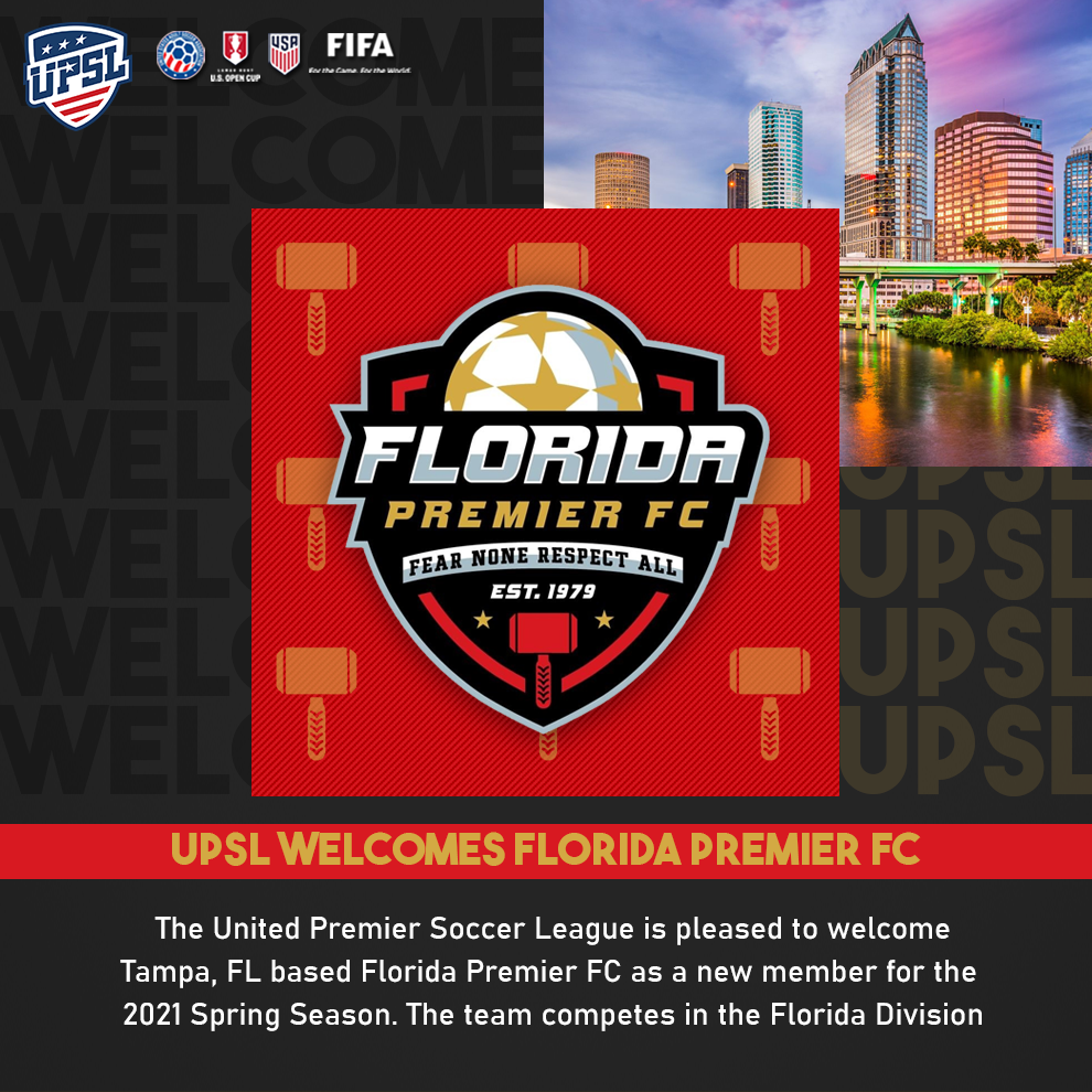 UPSL Announces Southeast Expansion with Florida Premier FC Brunswick FC